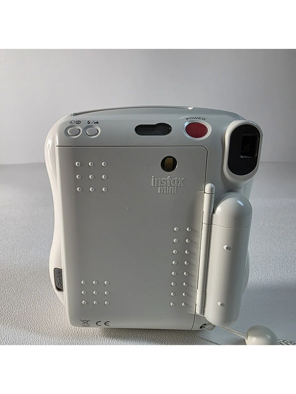 Fujifilm Instax Mini 26 Instant Film Camera White Point and Shoot W/Some Film